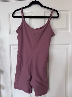 lululemon athletica Ribbed Mauve Onesie